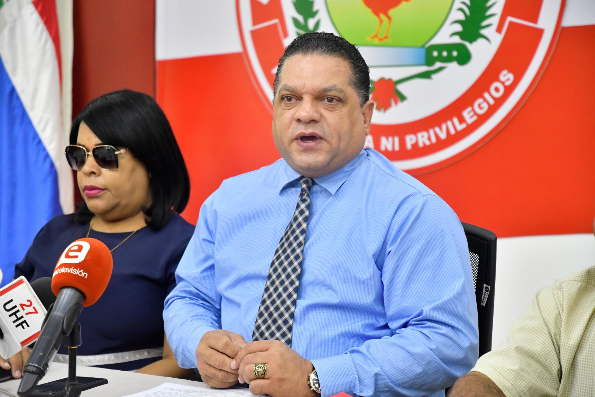 Mario Díaz, dirigente de los transportistas reformistas. 