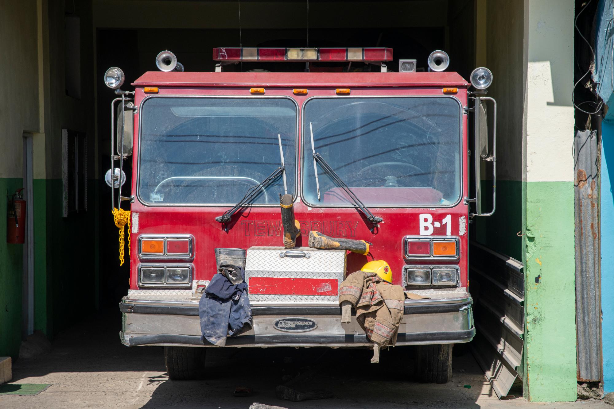 Este camión está en desuso por falta de piezas.