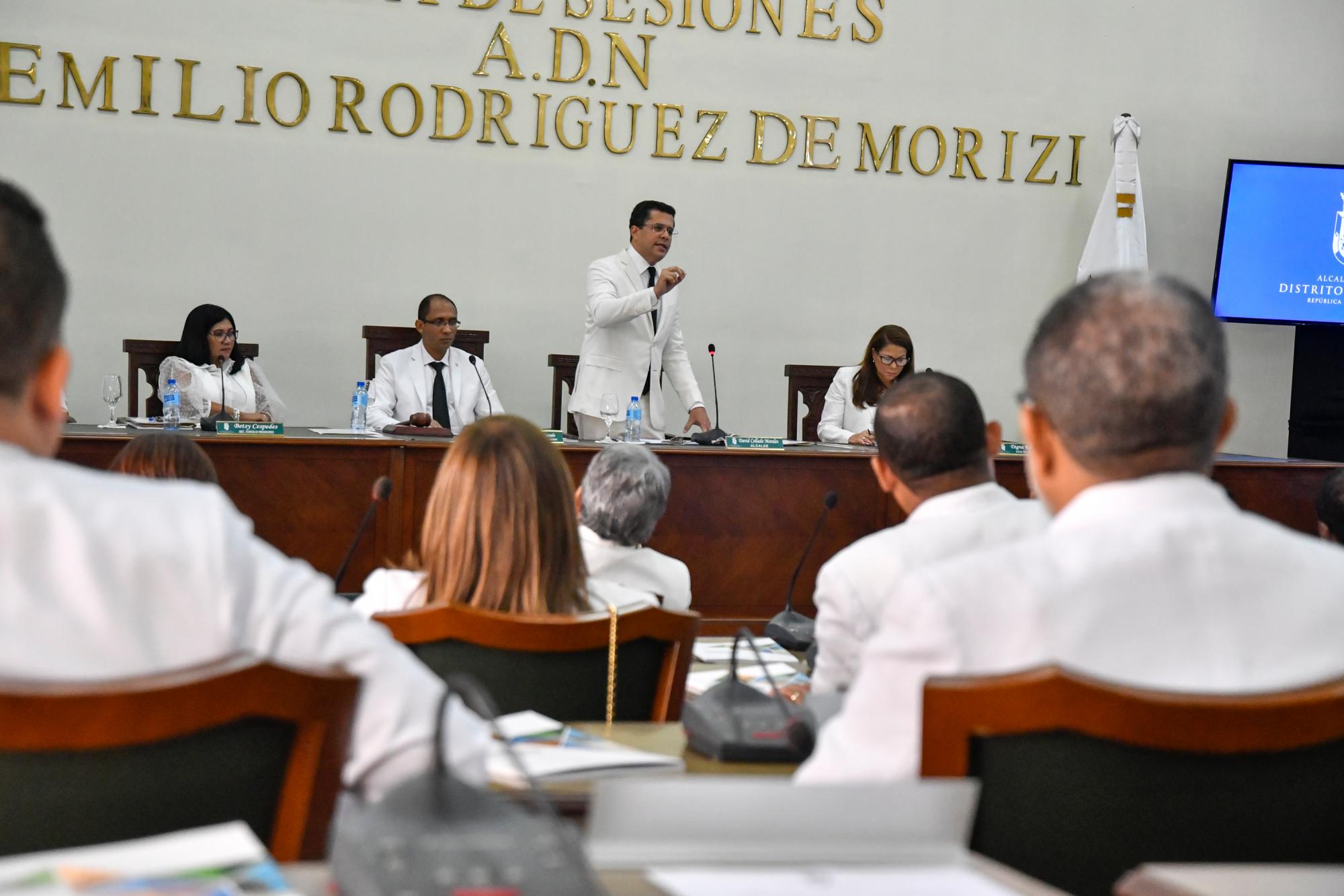 Durante la rendición de cuentas. 