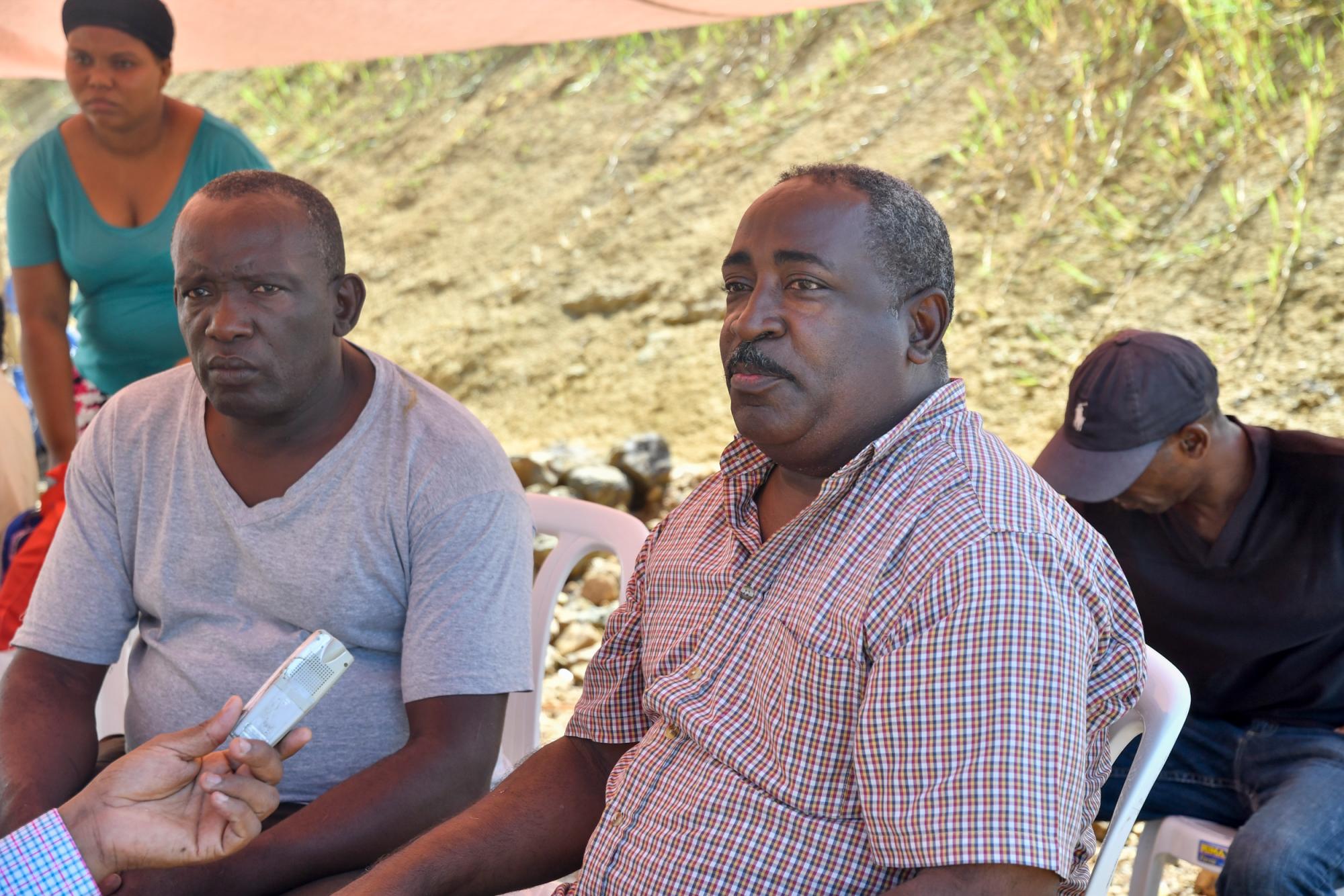 Ernesto Vizcaíno y Ramón Darío Almonte.