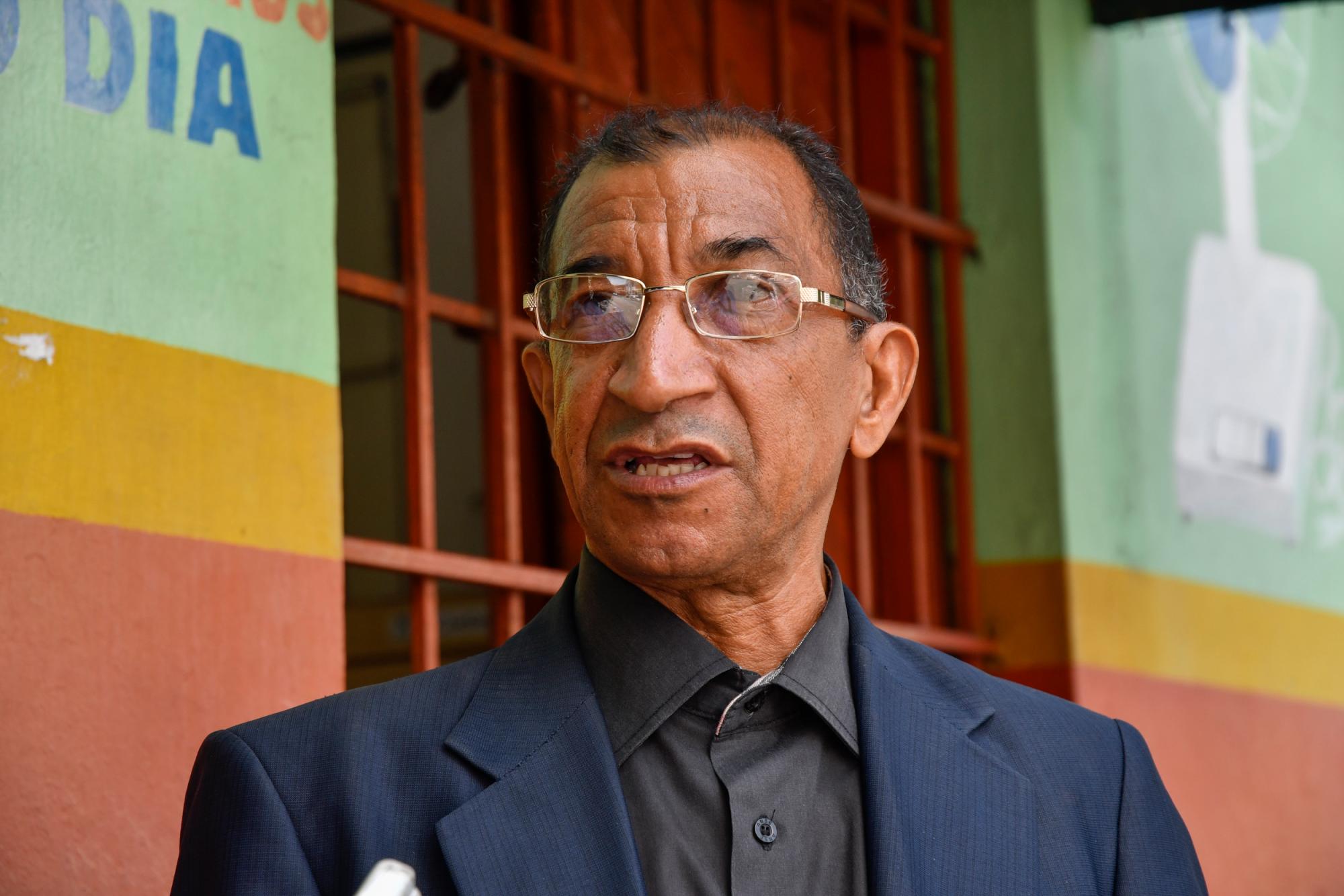 Ramón Cruz Morel, presidente de la Junta de Vecinos del Ensanche La Fe.