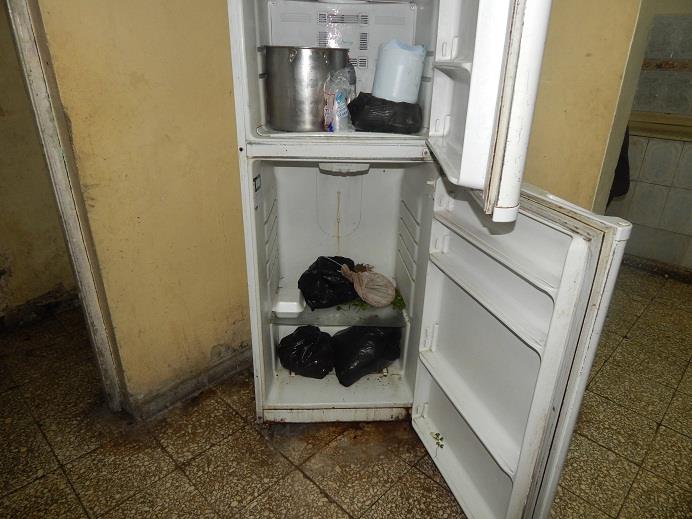 Las condiciones de la cocina del hospital Jaime Mota de Barahona 