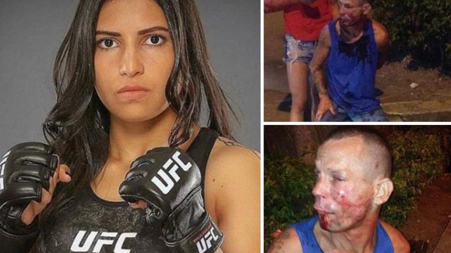 Trató de robarle el celular... y se encontró con la “Dama de Hierro”