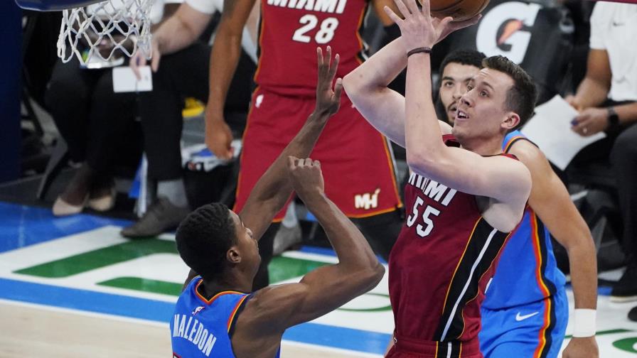 Vídeo | El Heat completa su gira con una victoria sobre el Thunder