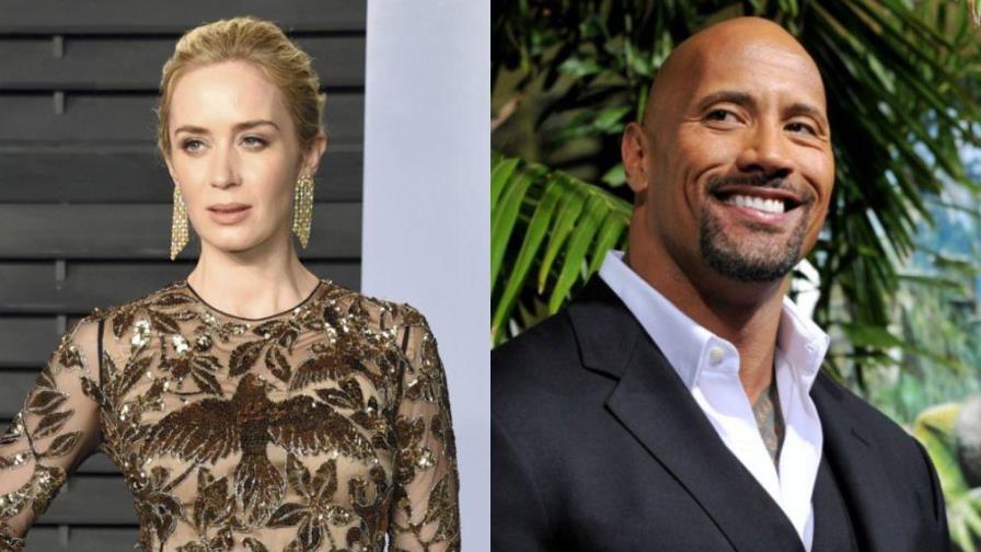 Dwayne Johnson y Emily Blunt serán superhéroes en Netflix