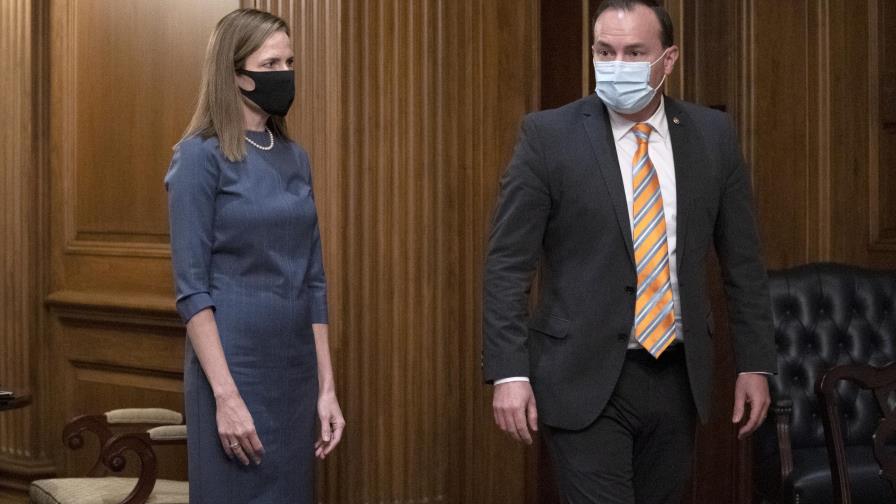 EEUU: Casos de Covid ponen en duda confirmación de Barrett