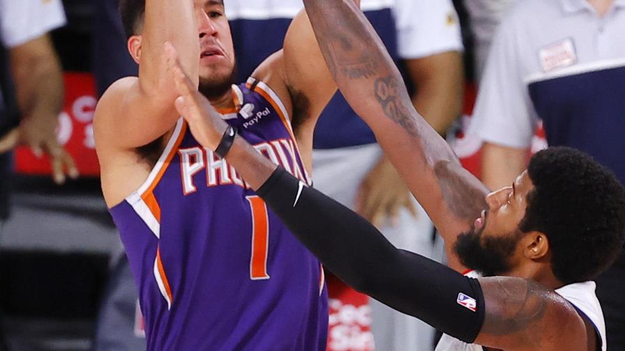 Con anotación de Booker, Suns ganan 117-115 a Clippers Con anotación de Booker, Suns ganan 117-115 a Clippers
