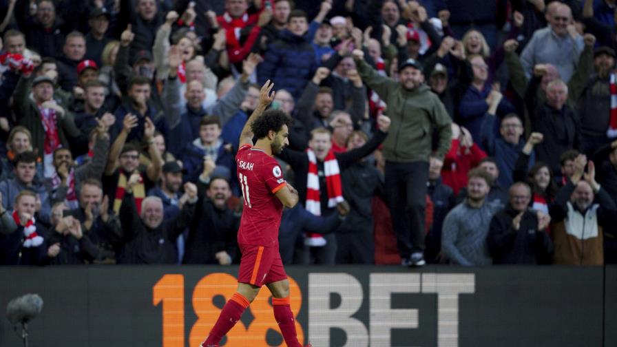 Genio de Salah no alcanza, Liverpool empata 2-2 con Man City