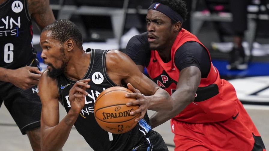 Durant, obligado a marcharse, Nets caen ante Raptors