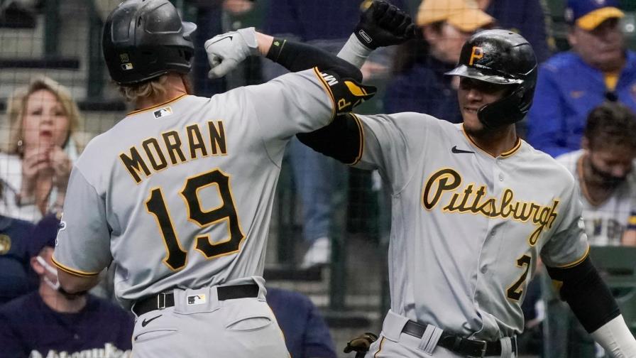 Moran brilla en triunfo de Piratas 6-5 sobre Cerveceros