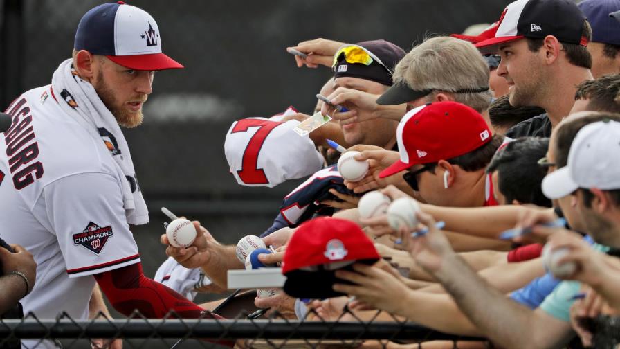 Strasburg y Scherzer, ases que son también mentores Strasburg y Scherzer, ases que son también mentores