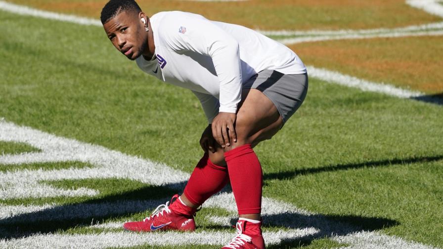 Saquon Barkley reaparecería sin miedo tras lesión de rodilla Saquon Barkley reaparecería sin miedo tras lesión de rodilla