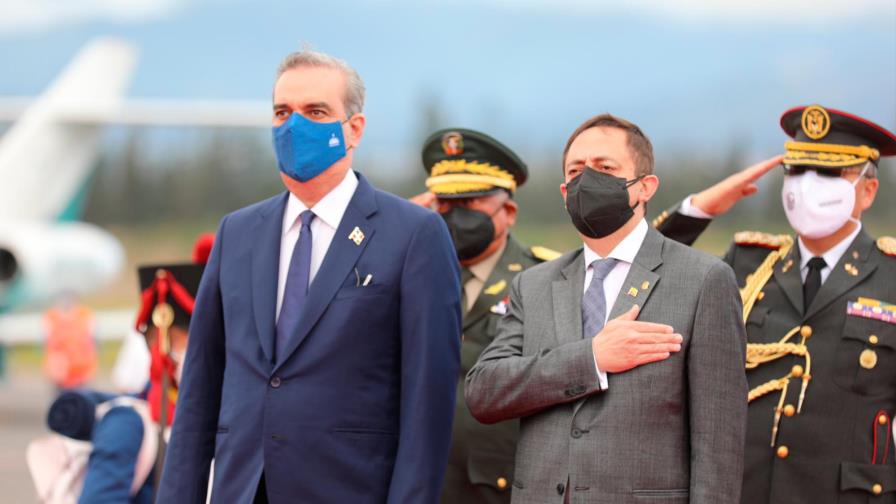 Presidente Abinader llega a Ecuador para toma de posesión de Guillermo Lasso Presidente Abinader llega a Ecuador para toma de posesión de Guillermo Lasso