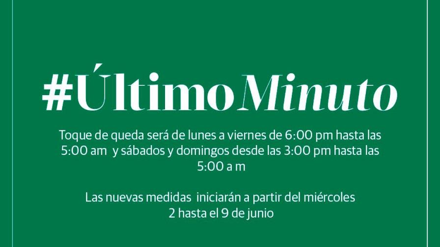 #ÚltimoMinuto de Diario Libre sobre el toque de queda se hizo viral en redes sociales 