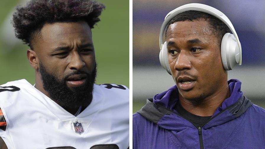 Landry de Browns dice que Peters de Ravens le escupió Landry de Browns dice que Peters de Ravens le escupió