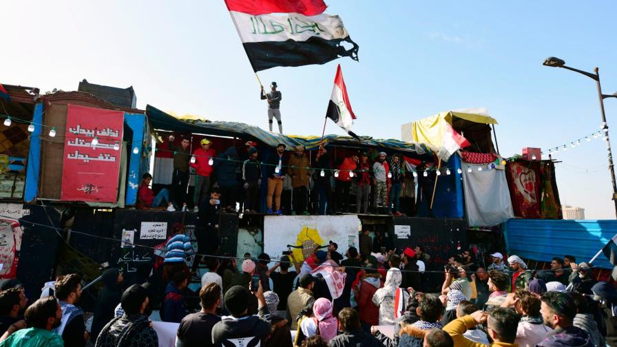 Miles de manifestantes salen a las calles de Irak para pedir nuevo Gobierno