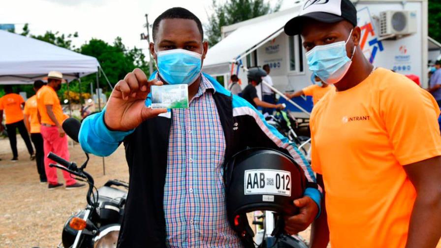 Intrant registra más de siete mil motocicletas hasta este jueves Intrant registra más de siete mil motocicletas hasta este jueves