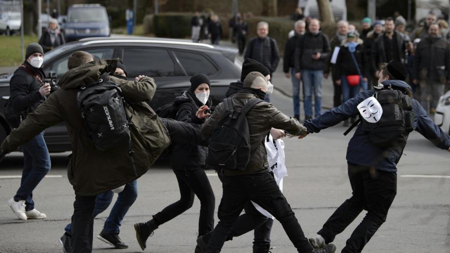 Alemania: Investigarán respuesta policial en protesta COVID