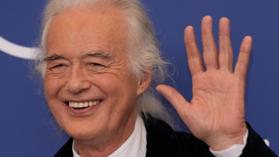El guitarrista Jimmy Page presentará película en Venecia
