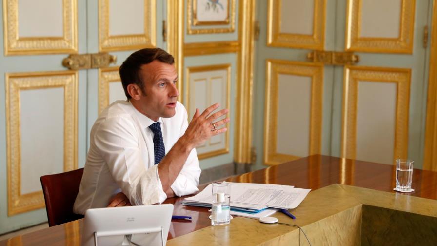 Emmanuel Macron advierte sobre el resquebrajamiento de la UE a menos que adopte la solidaridad financiera