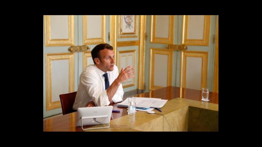 Macron defiende la OMS en una reunión de líderes del G7 presidida por Trump