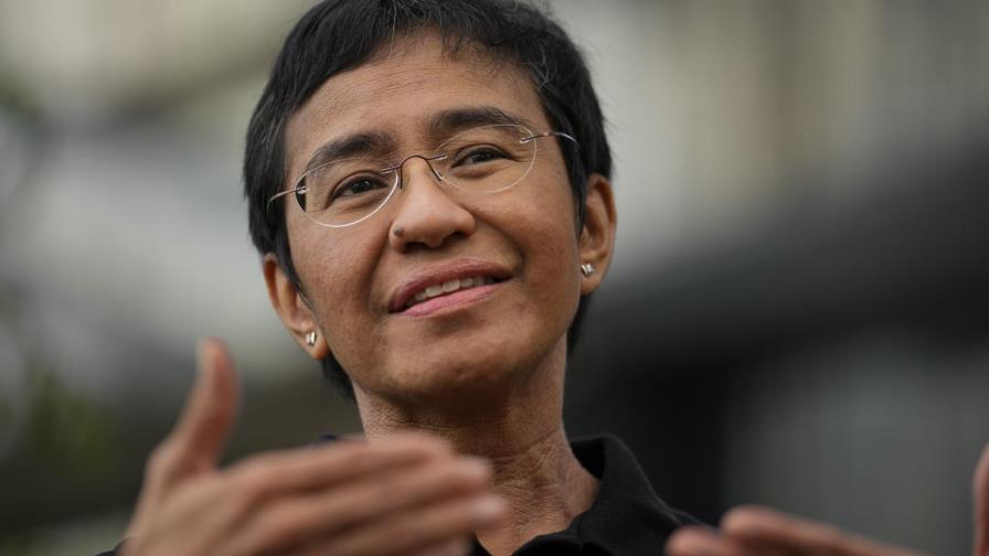 Filipinas felicita tarde a periodista por Nobel de la Paz