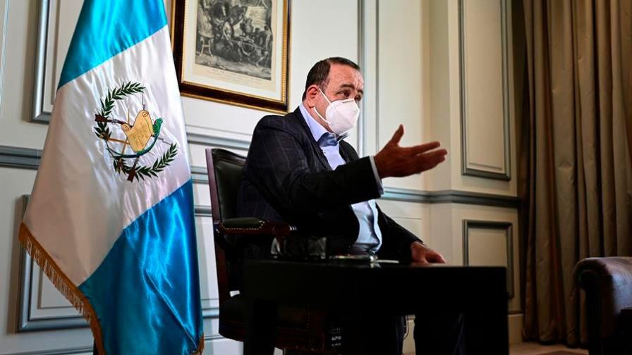 Giammattei pide a EEUU y México abrir los mercados para frenar la migración