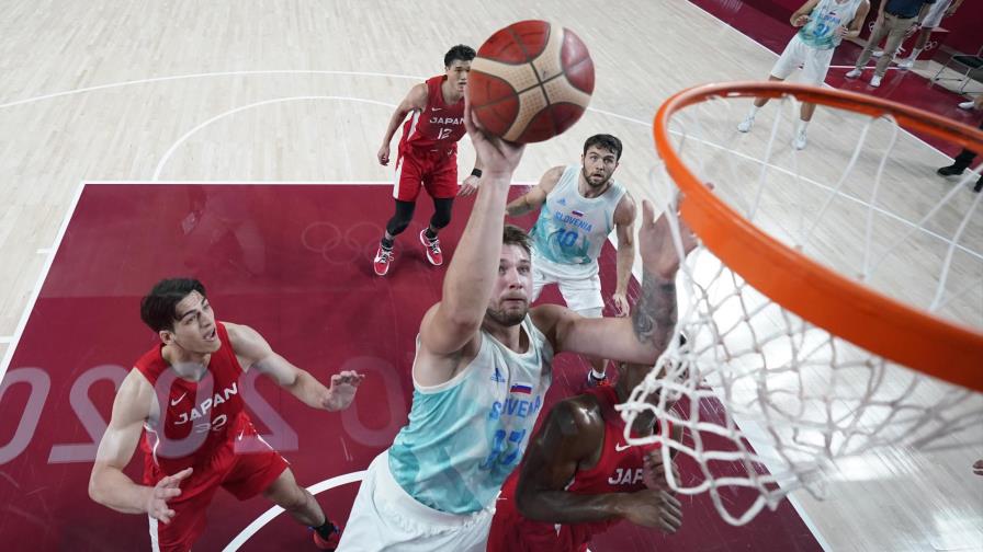 Doncic y Eslovenia vencen a Japón 116-81 y siguen invictos