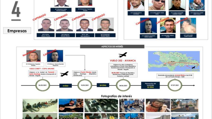 Colombia asegura 13 vinculados a asesinato de Moïse entraron a RD para pasar a Haití Colombia asegura 13 vinculados a asesinato de Moïse entraron a RD para pasar a Haití