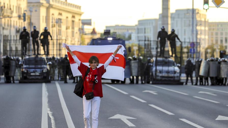 Séptima semana de protestas en Bielorrusia vs. el presidente