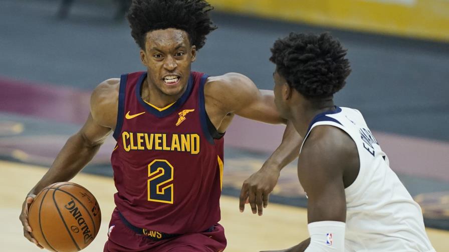 Cavaliers vencen 100-98 a Timberwolves de la mano de Sexton