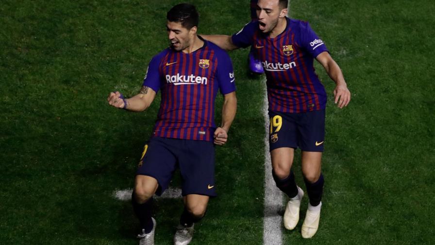 Barcelona y Real Madrid ganan agónicamente