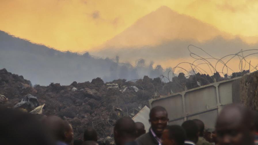 Habitantes en Congo regresan tras erupción de volcán Habitantes en Congo regresan tras erupción de volcán
