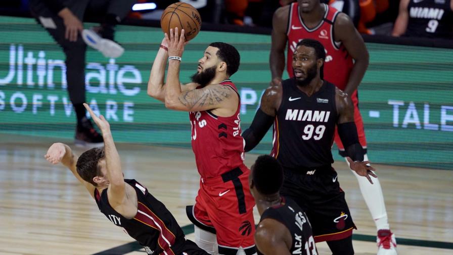 VanVleet luce con 36 puntos, Raptors vencen 107-103 al Heat VanVleet luce con 36 puntos, Raptors vencen 107-103 al Heat