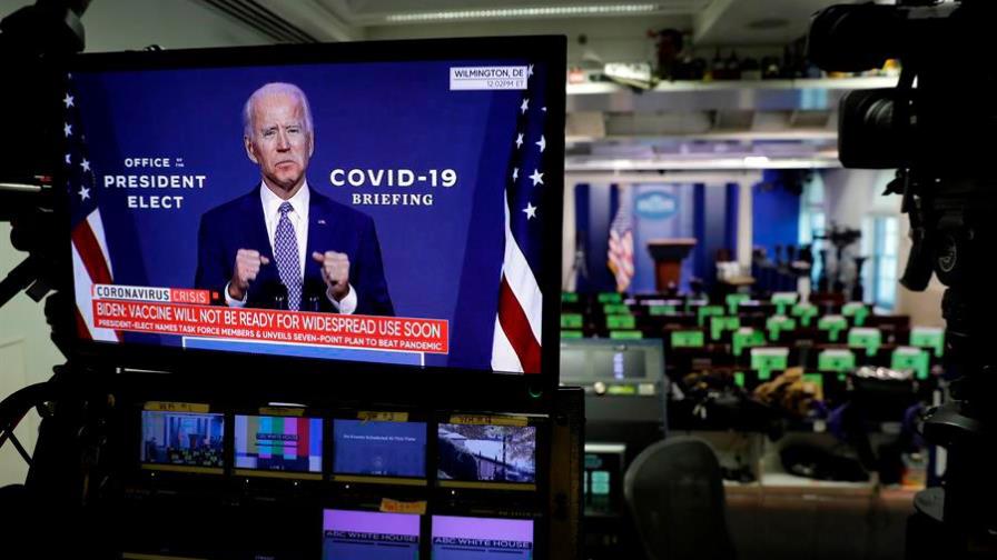 Las reacciones de Trump y Biden a la vacuna de Pfizer que ha generado optimismo en el mundo