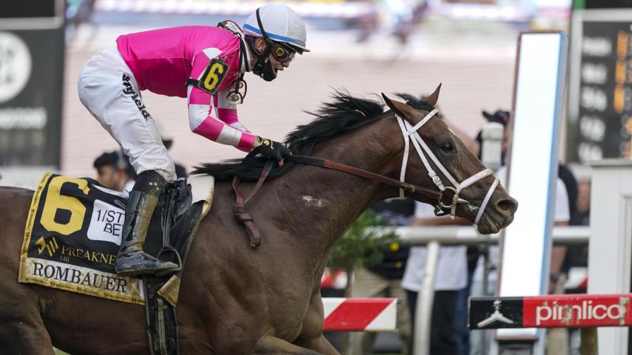 Rombauer llega primero en Preakness