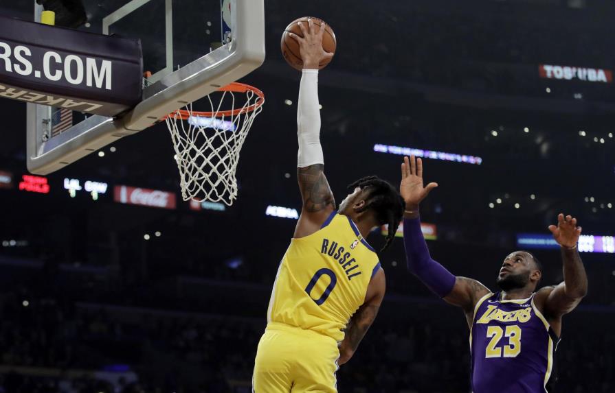 De la mano de LeBron los Lakers superan a Warriors y se afianzan en Confederación Oeste