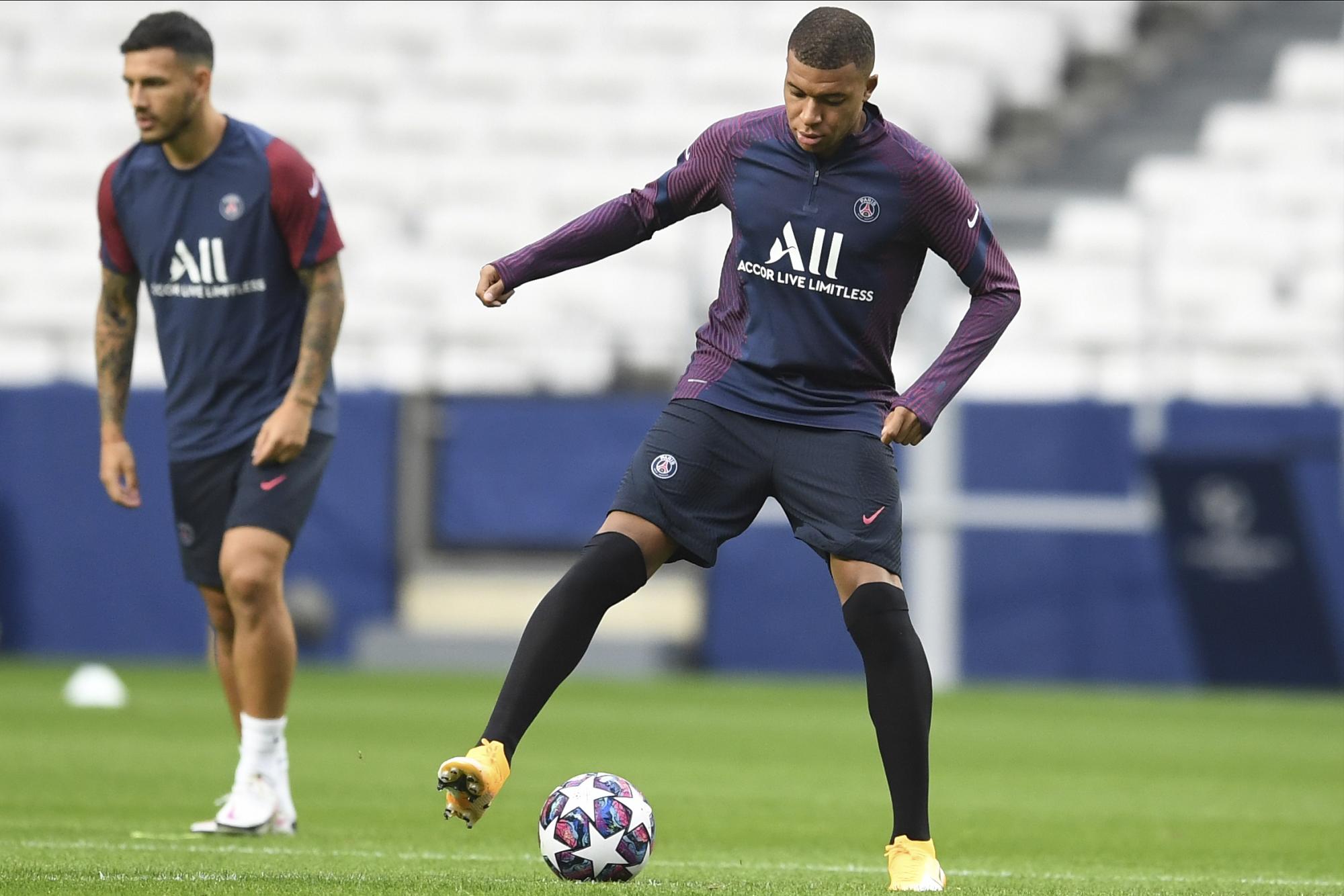 Mbappé entrena con el PSG para duelo ante Atalanta Mbappé entrena con el PSG para duelo ante Atalanta