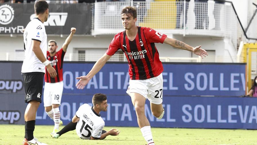 Daniel Maldini de tercera generación anota en liga italiana