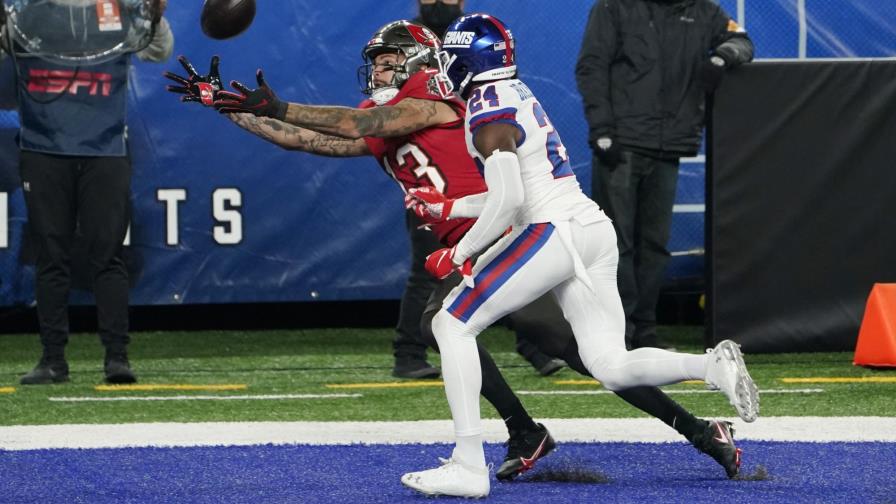 Brady comanda la remontada de Bucs sobre Giants