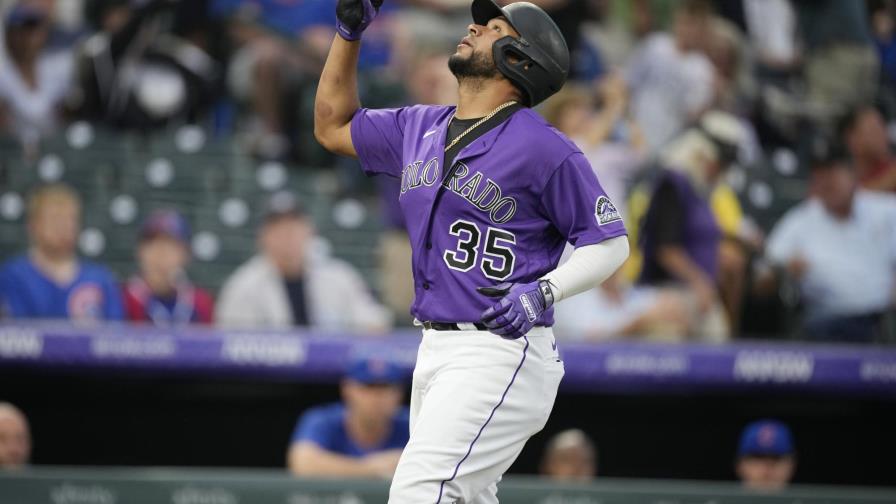 Díaz logra grand slam; Rockies arrollan a Cachorros