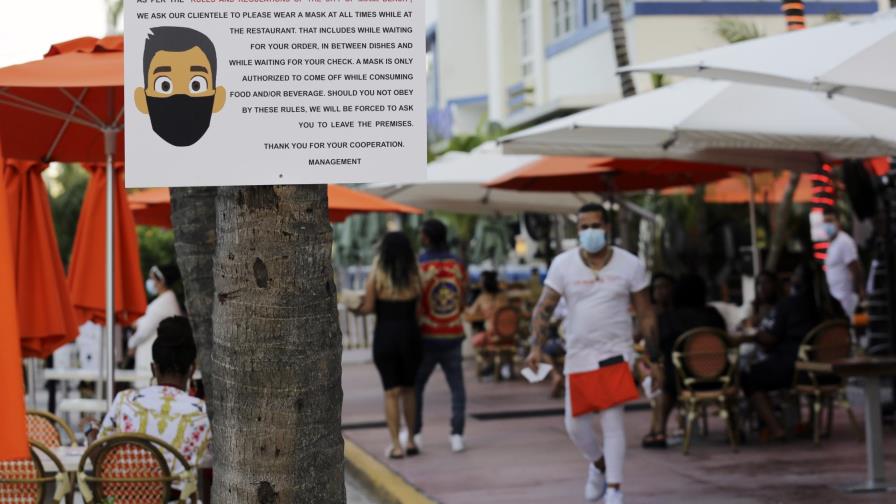 Florida supera a Nueva York en número de contagios del coronavirus Florida supera a Nueva York en número de contagios del coronavirus