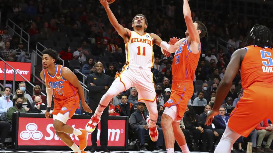 Young toma el control en 2da mitad y Hawks ganan al Thunder Young toma el control en 2da mitad y Hawks ganan al Thunder