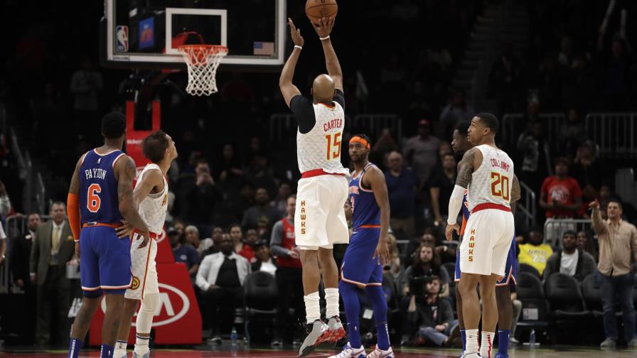 Knicks vencen a Hawks en tiempo extra Knicks vencen a Hawks en tiempo extra