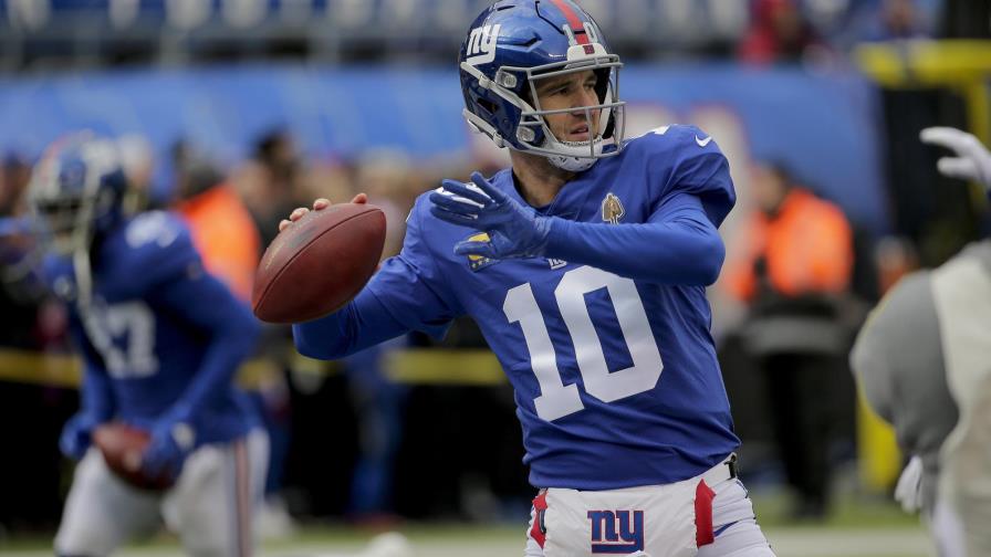 NFL: Eli Manning lanza para dos touchdowns y los Giants cortan mala racha