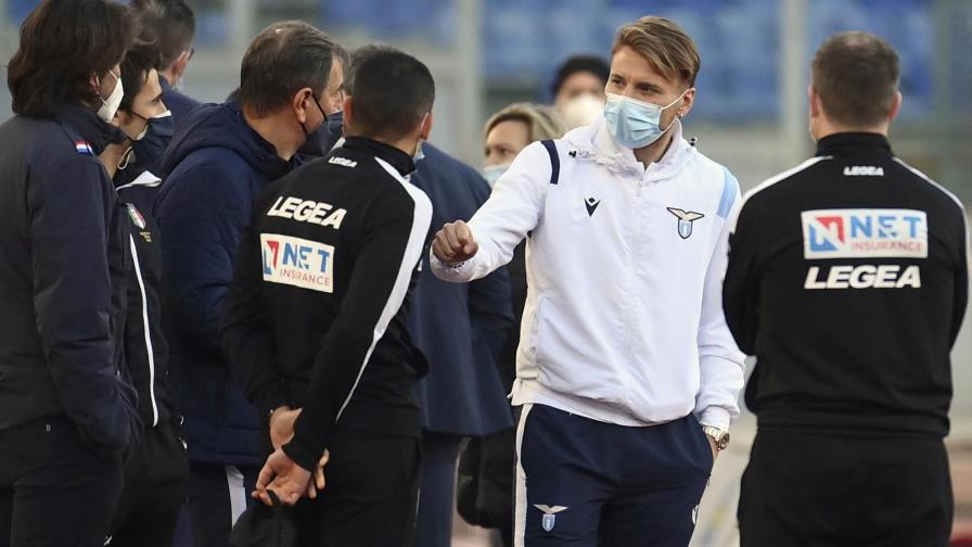 Serie A: Lazio se presenta a jugar con Torino en cuarentena
