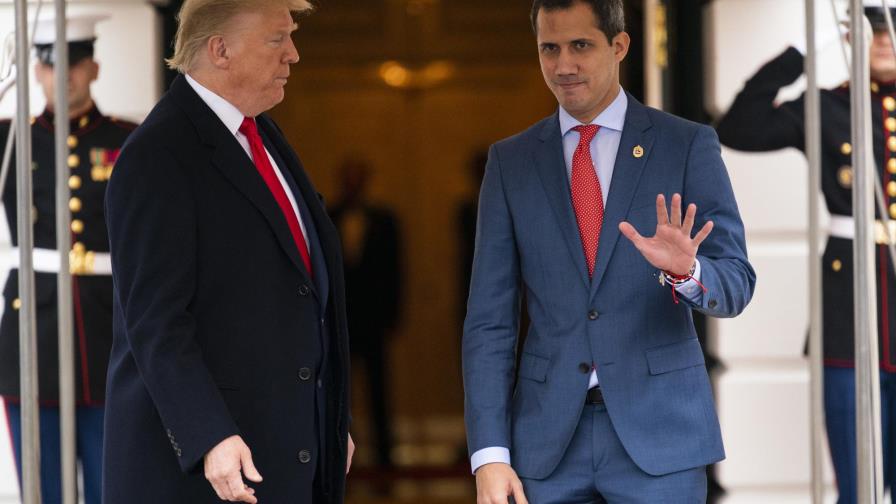 Juan Guaidó se reúne con Donald Trump en la Casa Blanca