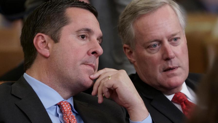 Trump planea entregar medalla a congresistas Nunes y Jordan