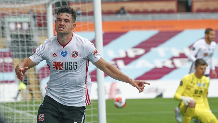 Sheffield United rescata empate ante Burnley en la Premier
