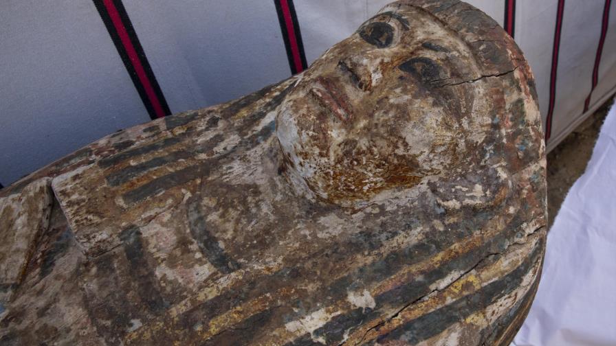 Hallan en Egipto antiguo templo funerario al sur de El Cairo